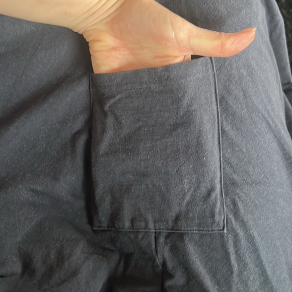 Short Navy dress with pockets - Picture 3 of 3